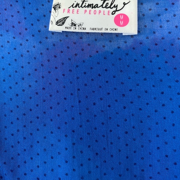 Free People Voile Dress in blue - Picture 3 of 4